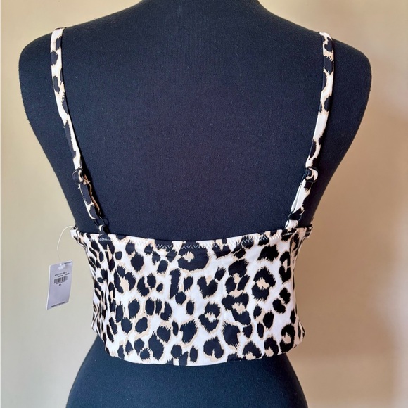 Old Navy Cheetah Print Swim Top - Picture 4 of 5